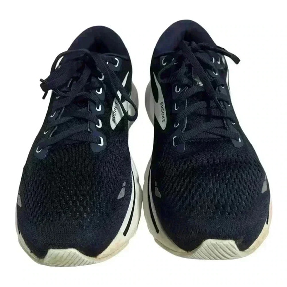 Brooks Womens Ghost 15 Navy Blue Running Shoes Sneakers Size 9.5 - Picture 7 of 16